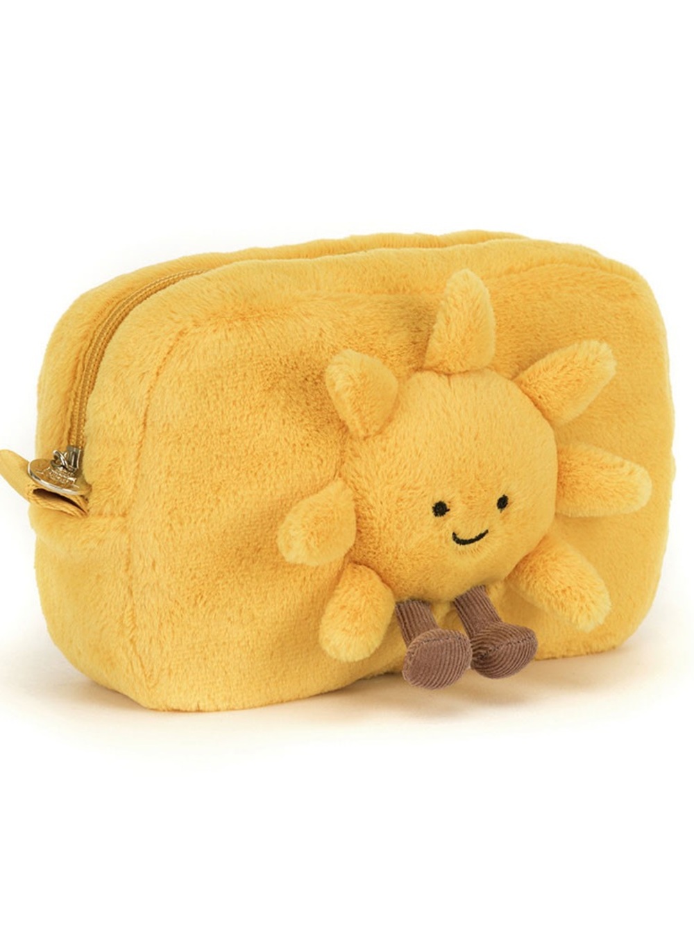 Jellycat Golden Tan Plush Crab Coin Amuseables Sun Pouch